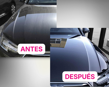 Kit Platino: Spray Exterior Impermeabilidad & Brillo + Spray Limpia Interiores + Paño Microfibra